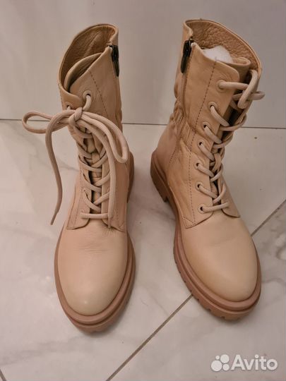 Ботинки женские 37р натуральня кожа