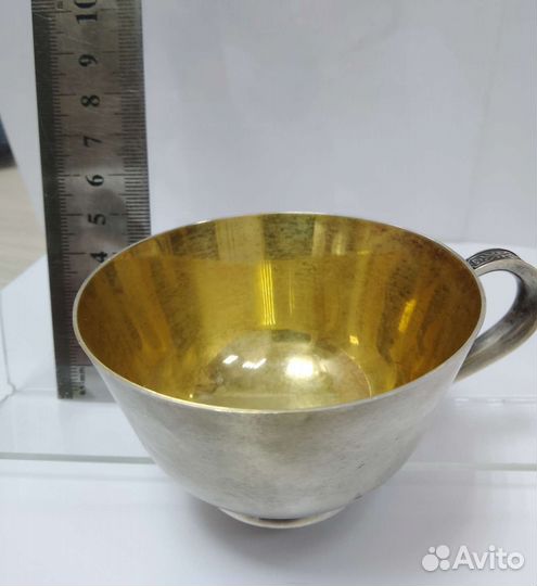 Серебряная чашка проба 875 Арт. 004205840123