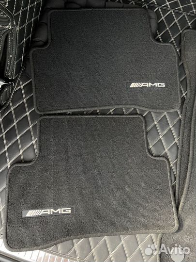 Ворсовые коврики Mercedes GLC Coupe