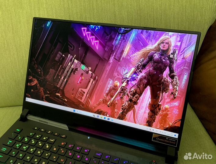 Asus Rog Scar 17 Ryzen 9 5900HX RTX 3070 32GB 1TB