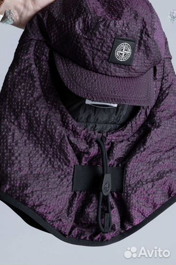 Stone Island Poly-colour Frame Primaloft Cap Black