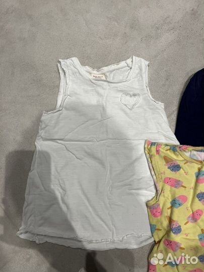 Одежда для девочки пакетом 110 116