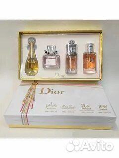 Подарочный набор духов Christian Dior 4*30 ml