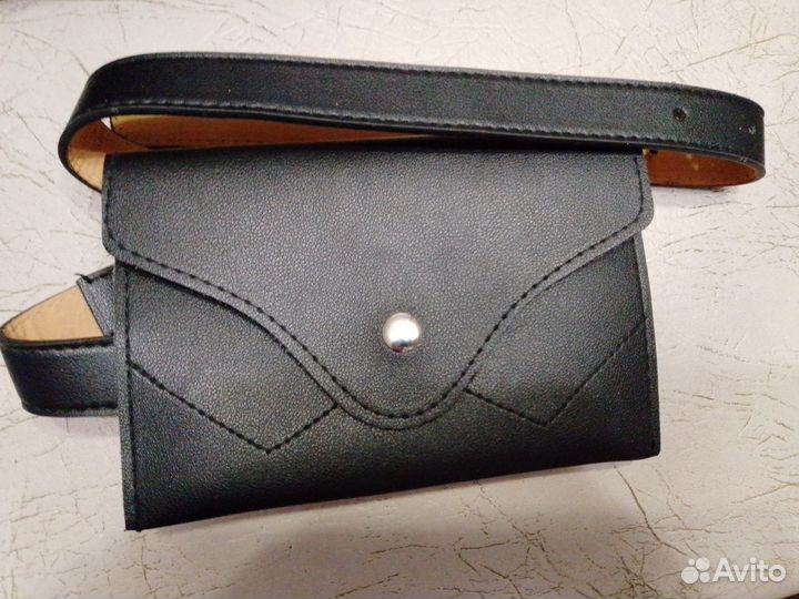 Поясная сумка на ремне