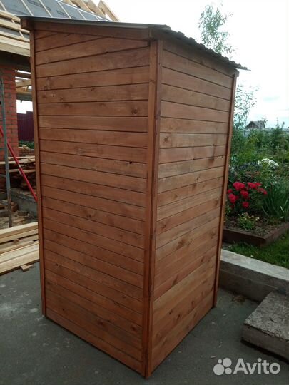 Туалет уличный новый