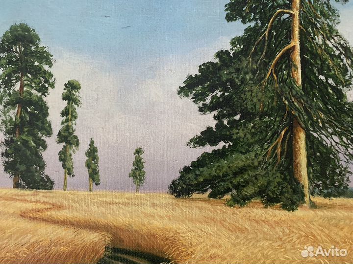 Картина маслом на холсте СССР