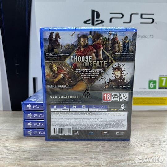 Assassin's Creed Odyssey (русская версия) (PS4)