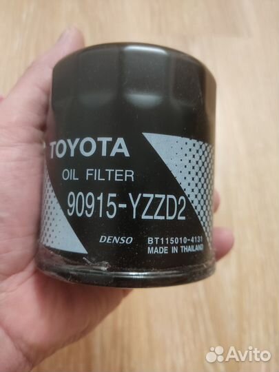 Фильтр масляный toyota camry V30 1mzfe