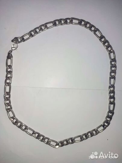 Мужская серебряная цепь