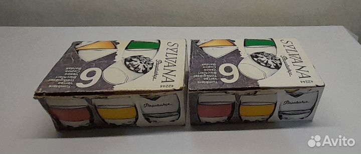 Стаканы (рюмки). Набор