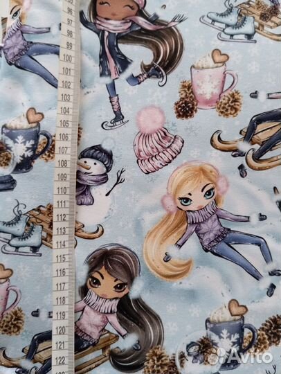 Ткань футер 2х нитка