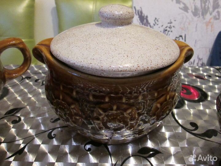 Посуда керамическая (горшки) и др. для запекания