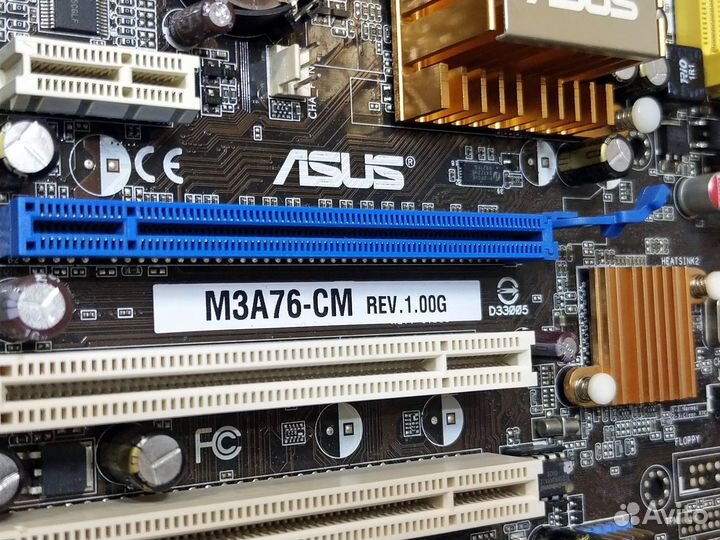 AM2+ Asus M3A76-CM (Phenom II до 125W)