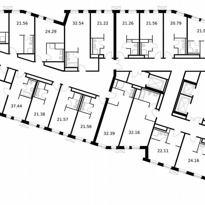 Апартаменты-студия, 32,6 м², 4/15 эт.