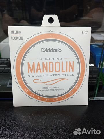 Струны для мандолины D'addario EJ67