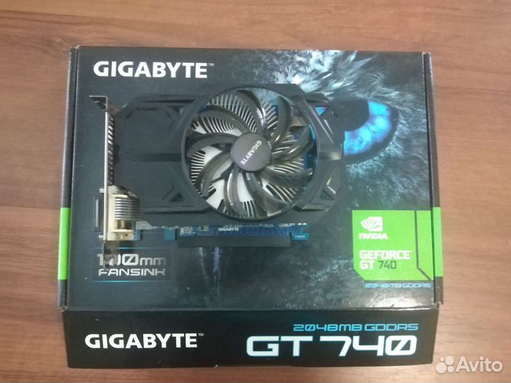Видеокарта gigabyte Nvidia Geforce GT 740 2GB