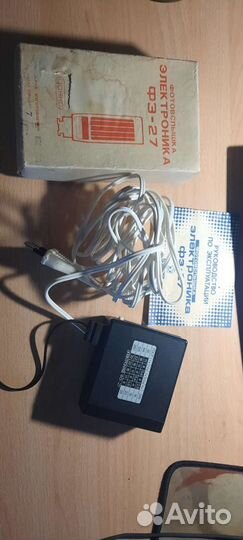 Фотовспышки и фототаймер СССР