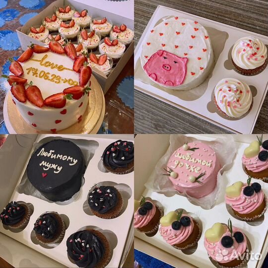 Бенто-торт, десерты на заказ