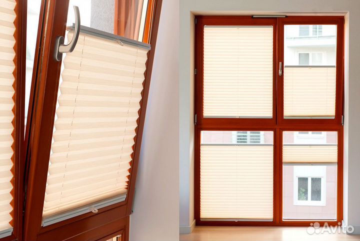 Жалюзи плиссе новые