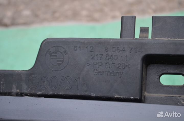 Накладка бампера задняя Bmw 5 G30