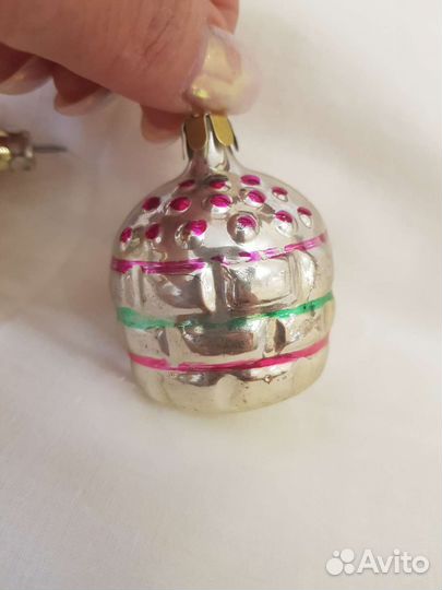 Елочные игрушки СССР Корзиночки