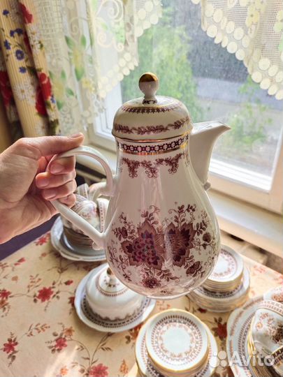 Чайный сервиз Кахла (Kahla), гдр. На 12 персон