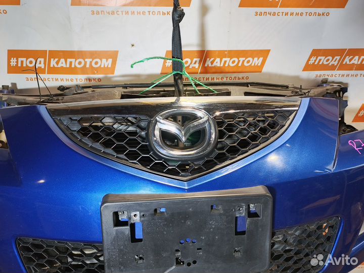 Ноускат бампер Mazda 3 BK рест. 2008