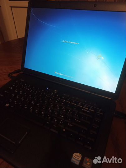 Ноутбук Dell 500 Делл пятьсот рабочий ретро винтаж