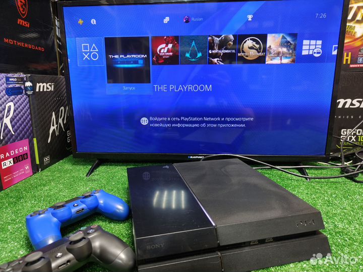 Sony playstation 4 2 геймпада