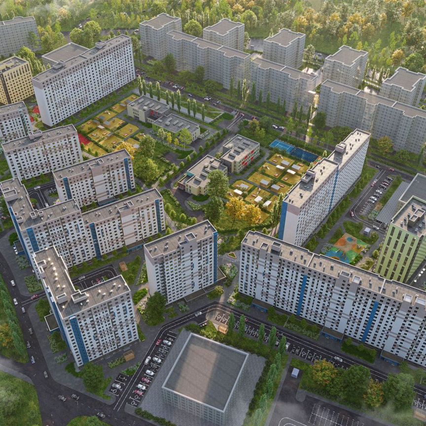 1-к. квартира, 32,8 м², 12/16 эт.