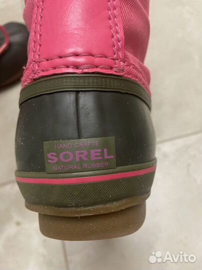 Ботинки зимние 37 р. sorel