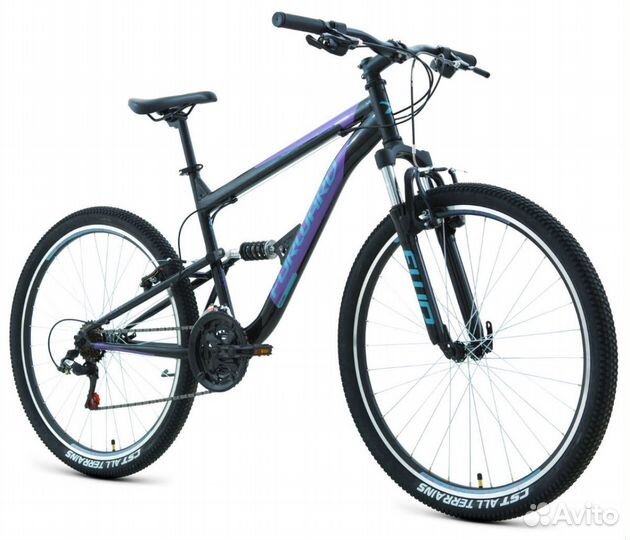 Горный велосипед forward raptor 27,5 черно-красный