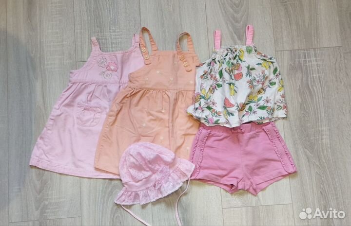 Пакет одежды для девочки 80