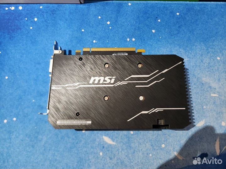 Видеокарта GTX 1660 super 6Gb MSI Ventus OCV1
