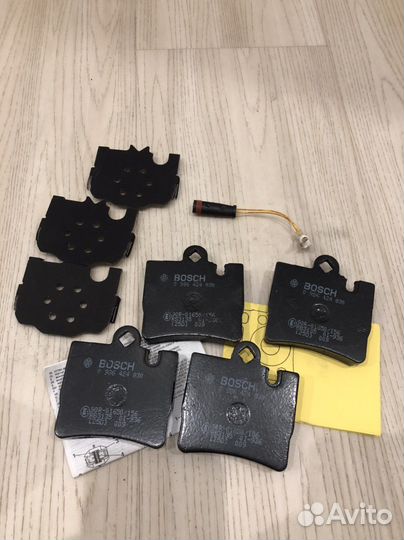 Колодки торм. зад. mercedes S W220 2.8-6.0 98-05