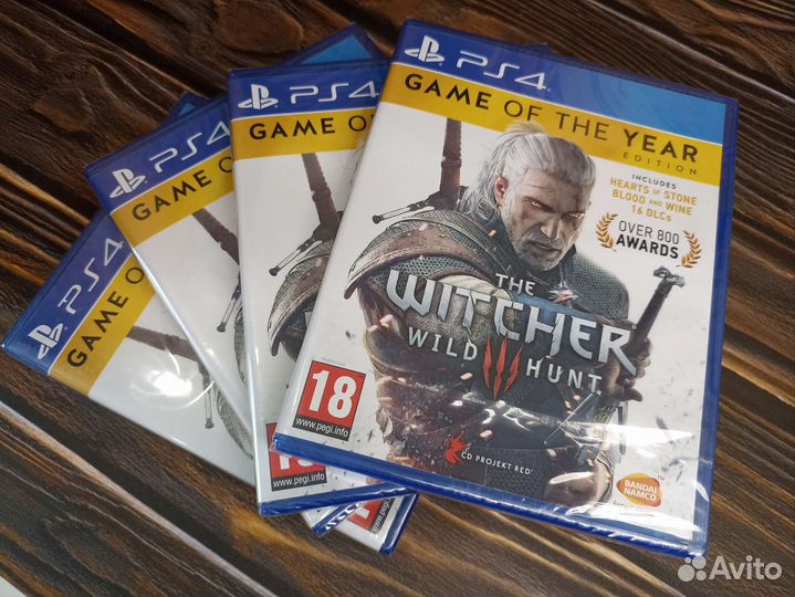 Ведьмак 3 Игра Года PS4