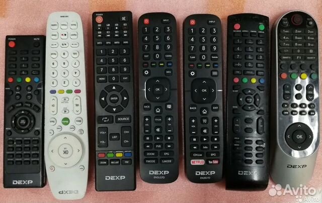 Пульт для телевизора sony LG samsung sharp dexp