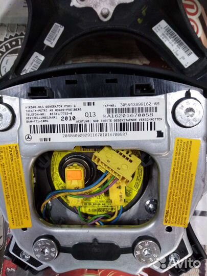 Руль на Mercedes w204