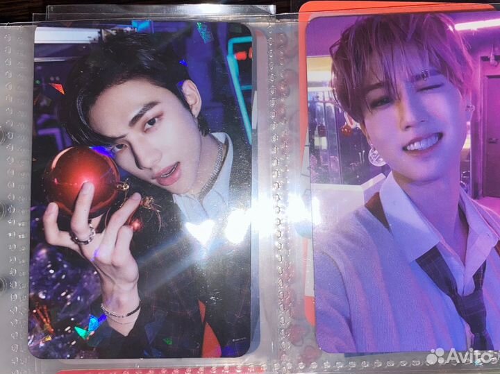 Карты stray kids хенджин