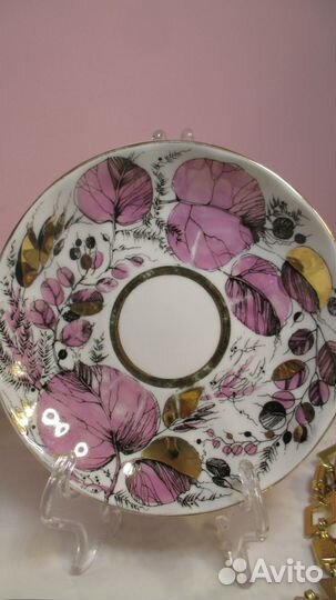 Чайная пара Розовая осень лфз