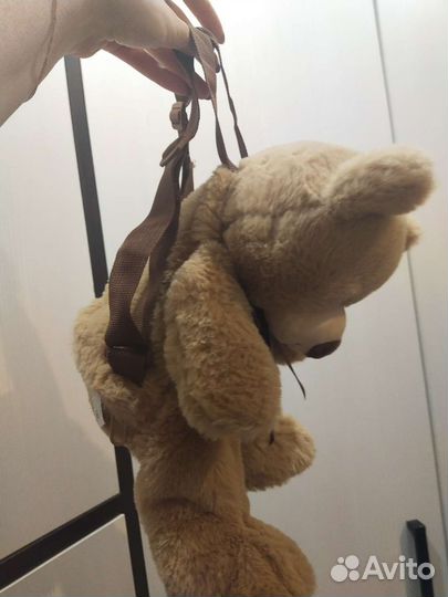 Рюкзак-плюшевый медведь новый