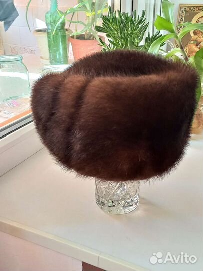 Шапка норковая женская размер 56-58 новая