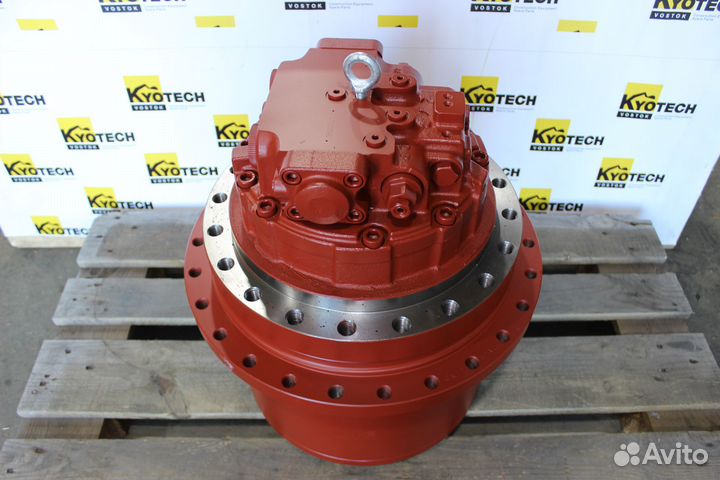 Редуктор хода в сборе с мотором kobelco SK250-6