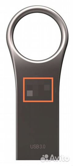 Водонепроницаемая Usb флешка 64гб металлическая