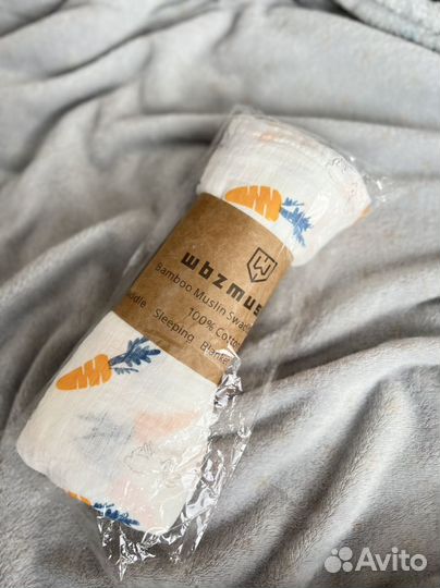 Муслиновая пеленка Новая 110*110