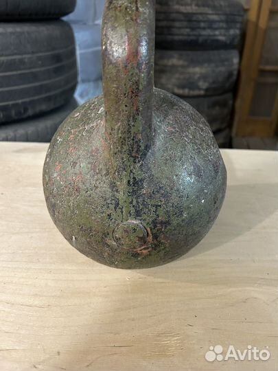 Гиря 24 кг СССР