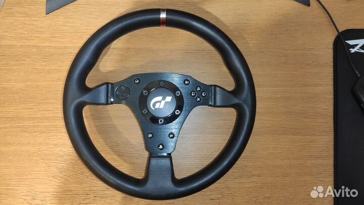 Руль, база и педали Thrustmaster t500rs + pedalset