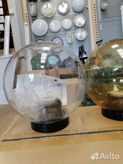 Плафон уличный светильник шар светильник на столб