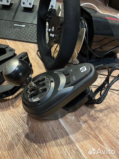 Руль artplays v 1600 pro (900 градусов,кпп,педали)