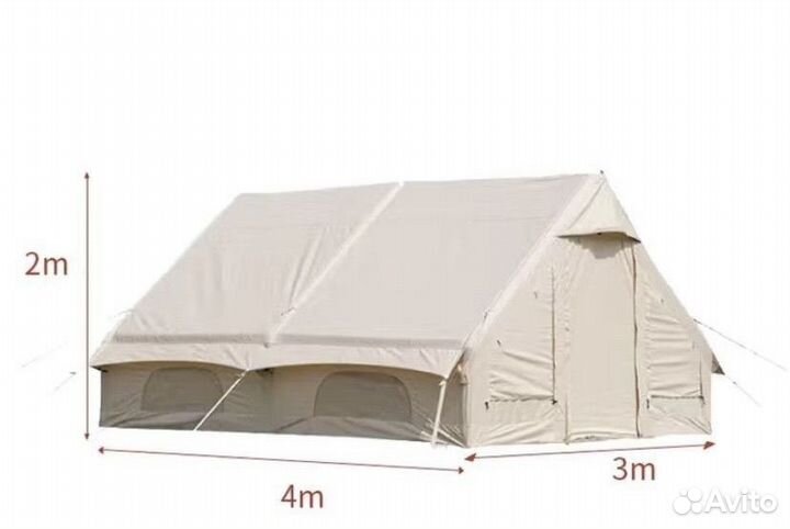 Надувная палатка для кемпинга 3*4 метра